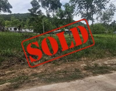SOLD Flat land in residential area – WOKTUM – 3,675,000 THB