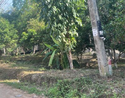 Charming land facing the river – 3.9 million THB