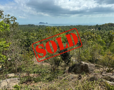 SOLD – WOW view land in Chalok Baan Kao – 2,212 SqM = 13 million THB